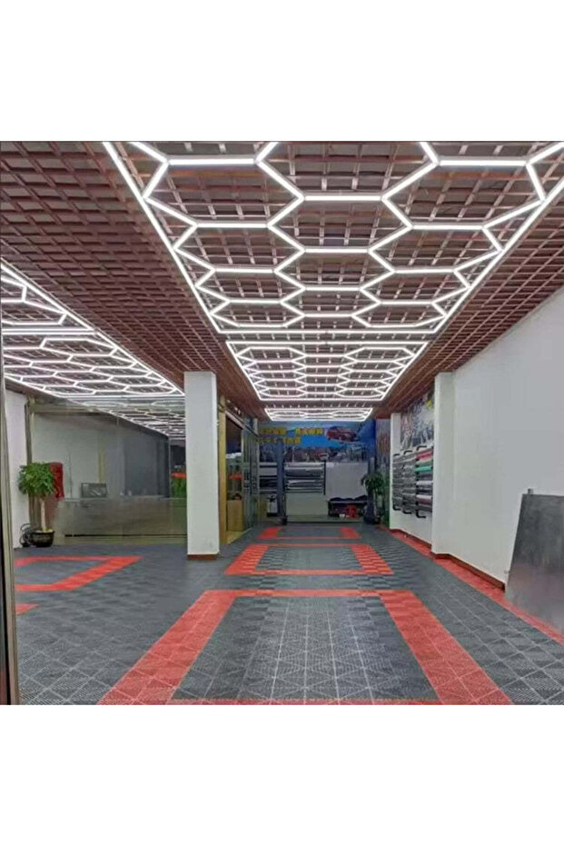 HoneyComb LED RFAN, 14 X Hexagon, Cold Light, 6500K, 672W - 2