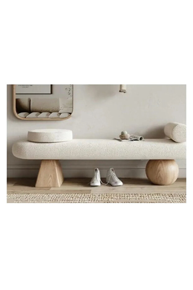 OvalnAyak Bench Puf - 2