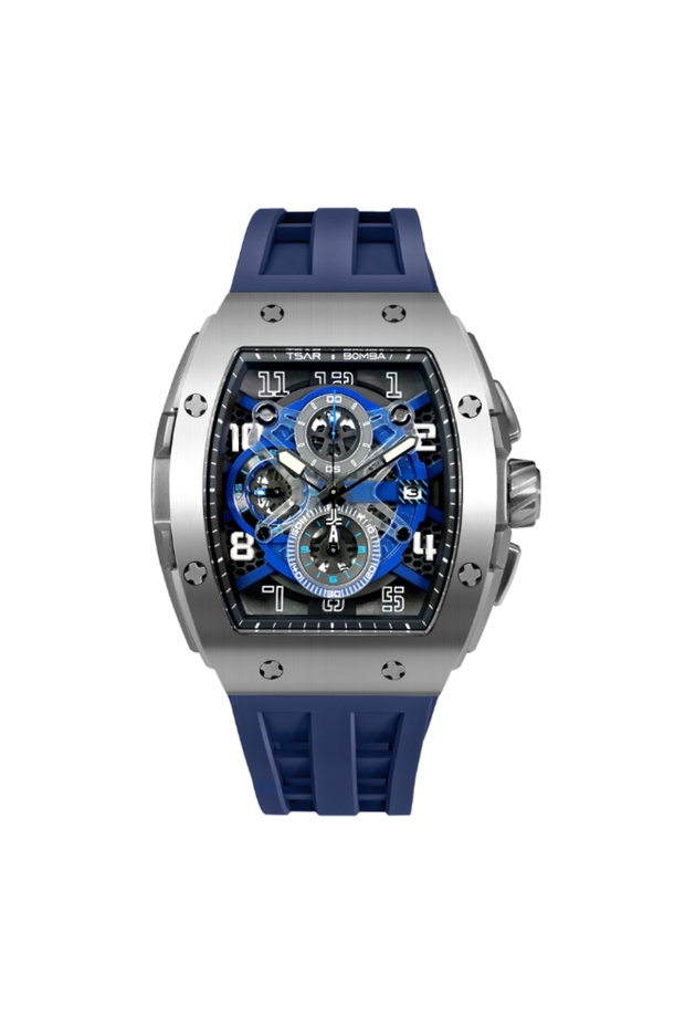 Elemental Series Men's Analog BLUE Dial Watch - TB8211Q-03