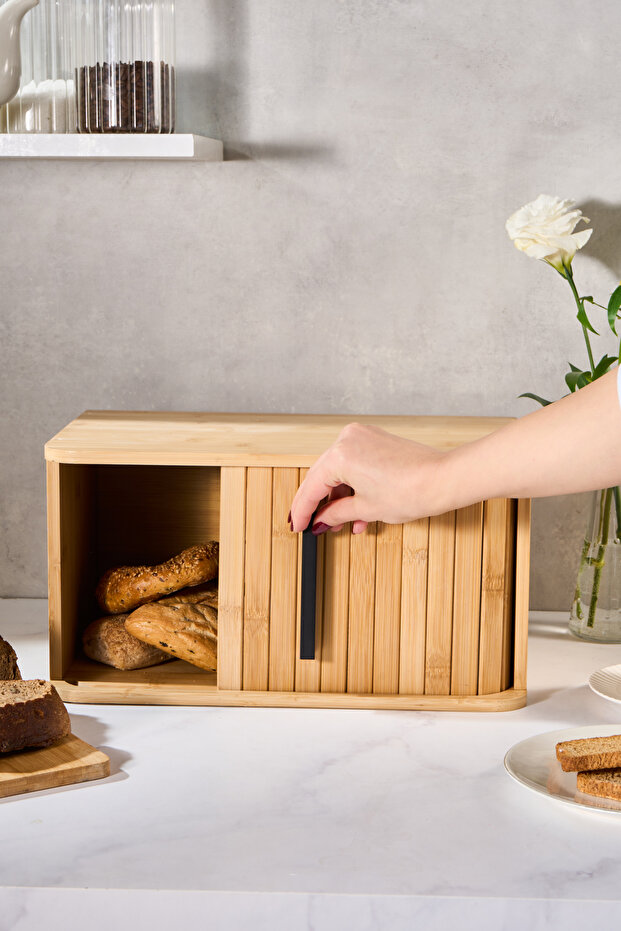 Pamir Bambu Ekmek Kutusu - 2