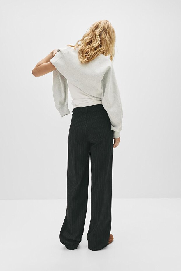 Yüksek belli klasik pantolon - 3