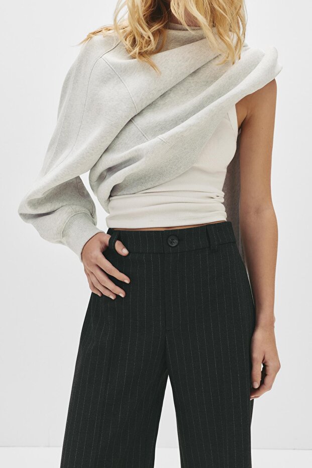 Yüksek belli klasik pantolon - 4