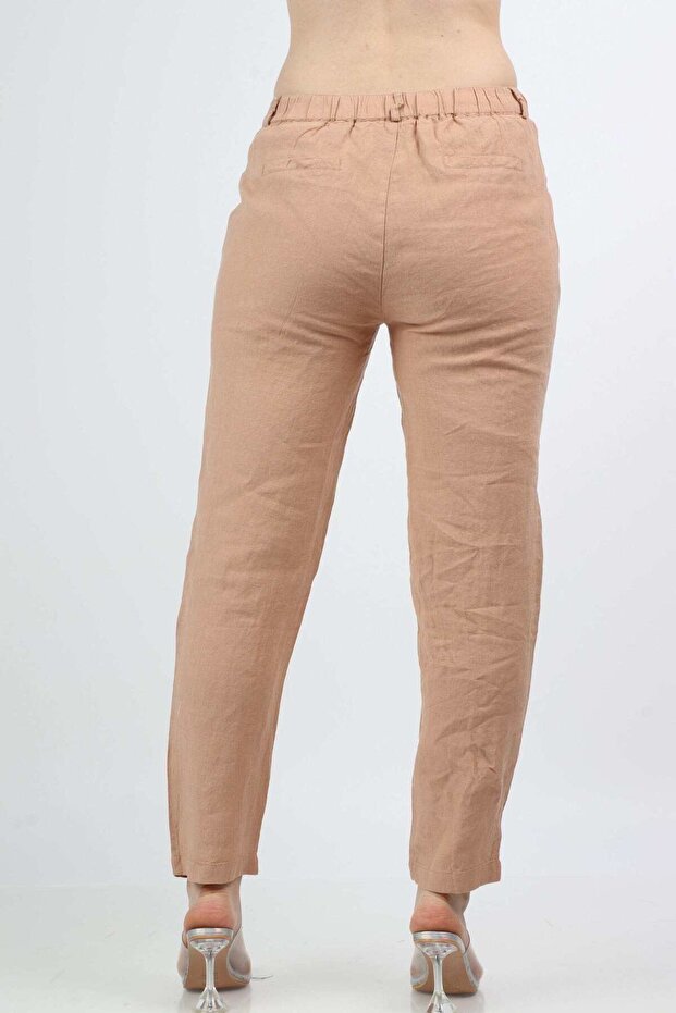 بنطال سادة بأكمام - 4