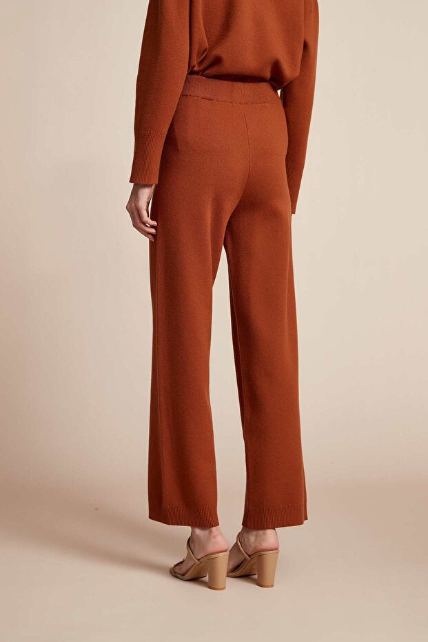 بنطلون سادة عالي الخصر - 6