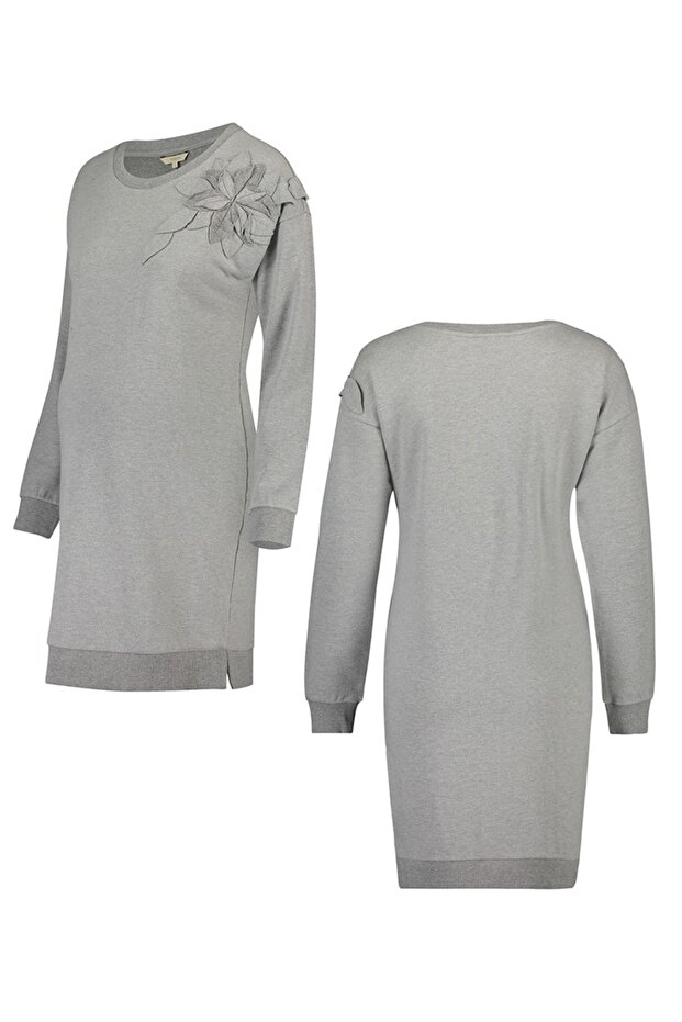 Rochie midi pentru gravide - 4