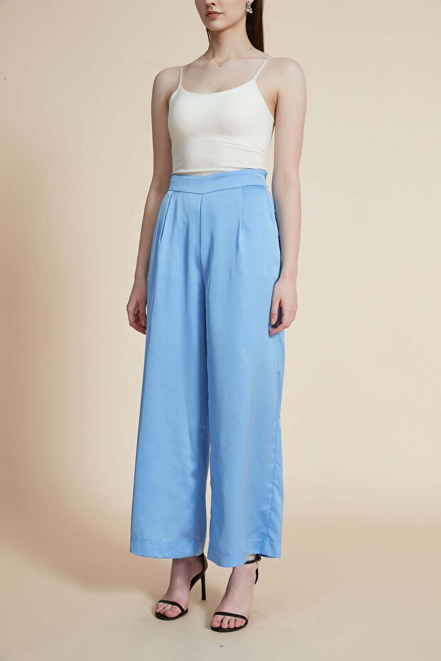 Solid Full Length Pants - 5