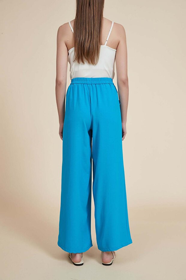 بنطلون سادة بطول كامل - 3