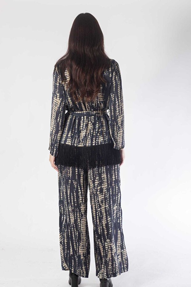Printed Full Length Pants - 3