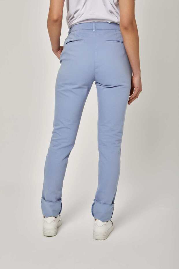 بنطلون سادة عالي الخصر - 2