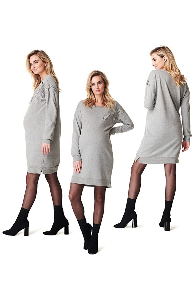 Rochie midi pentru gravide - 3