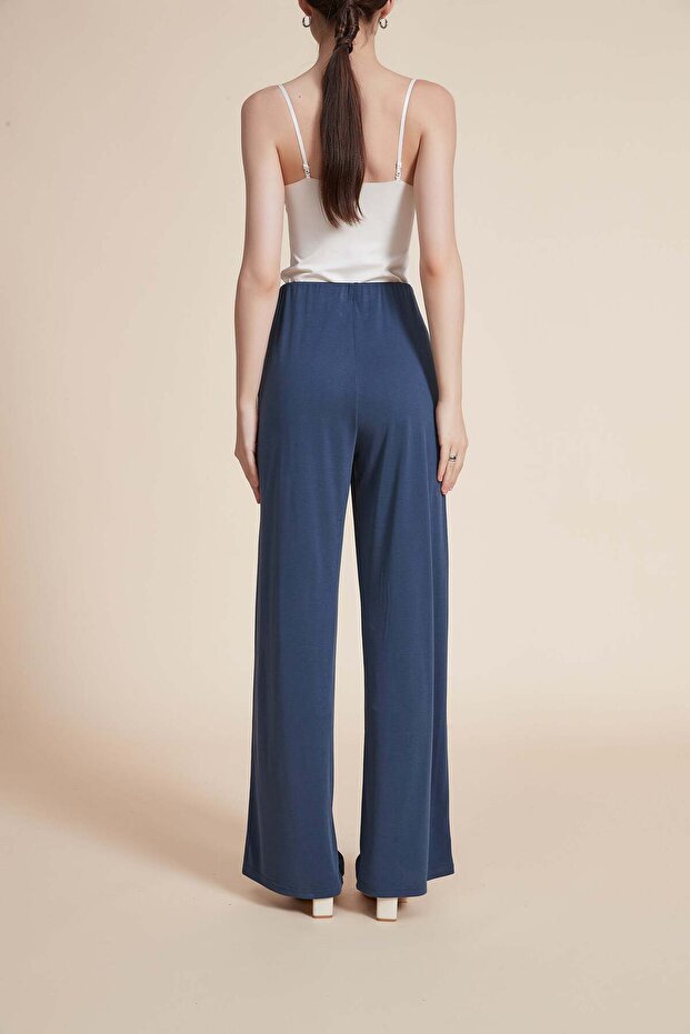 بنطلون سادة بطول كامل - 3