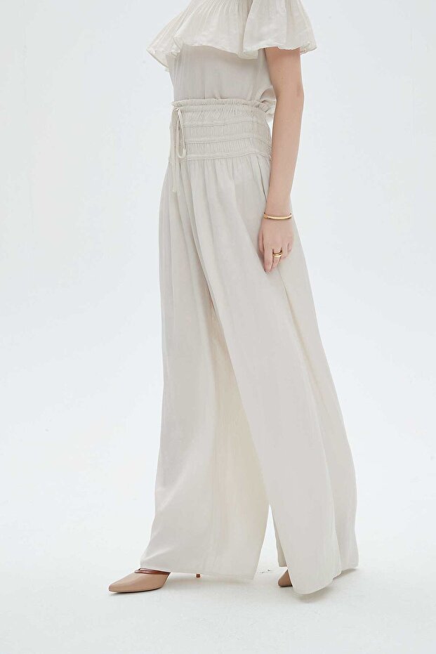 بنطلون مريح سادة - 1