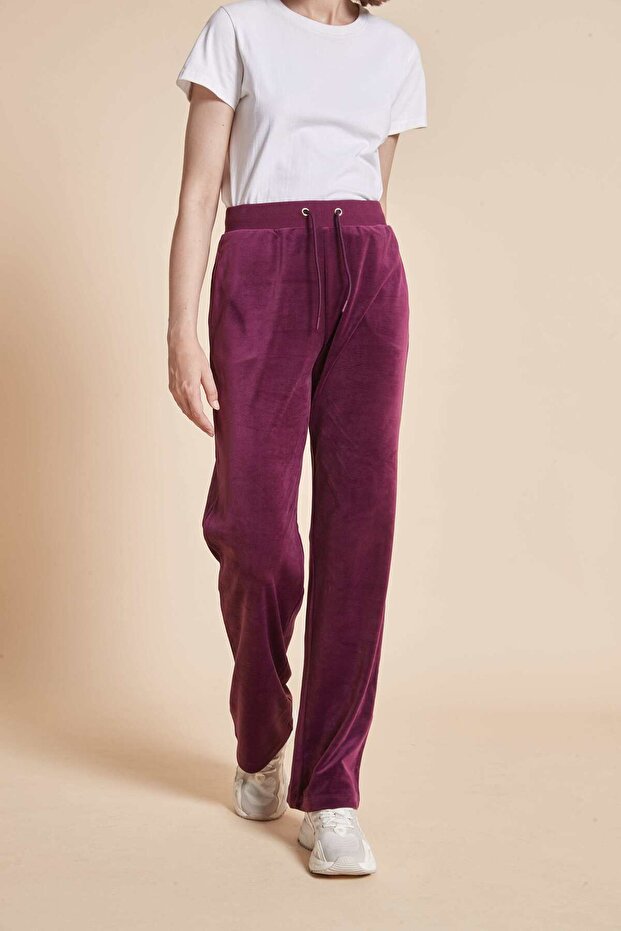 بنطلون واسع الساق سادة - 5