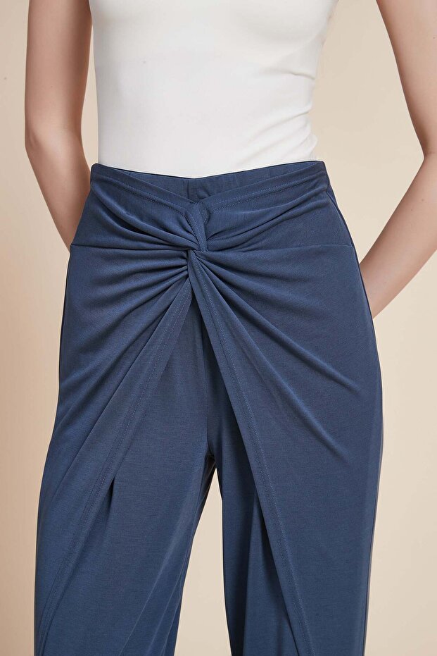 بنطلون سادة بطول كامل - 4