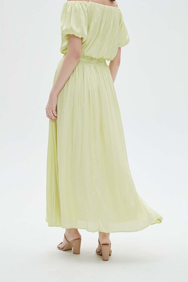 تنورة ماكسي سادة مكشكشة - 6