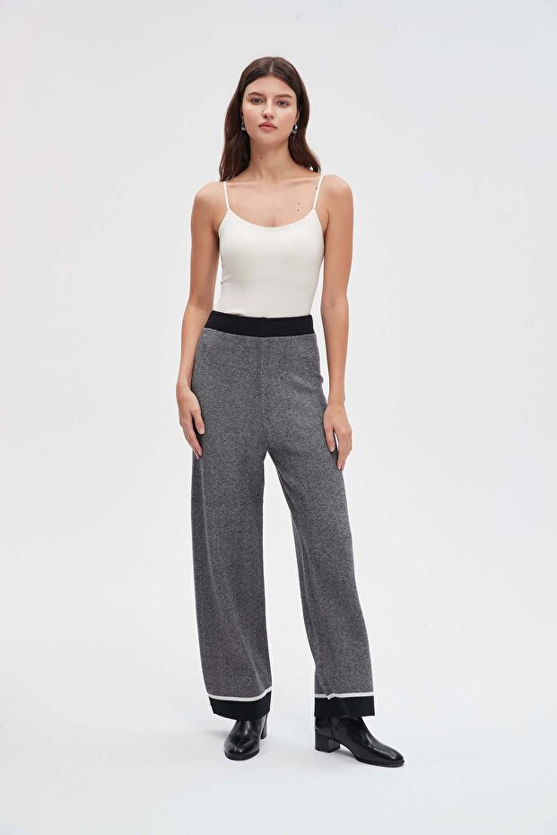 Solid Long Pants - 1