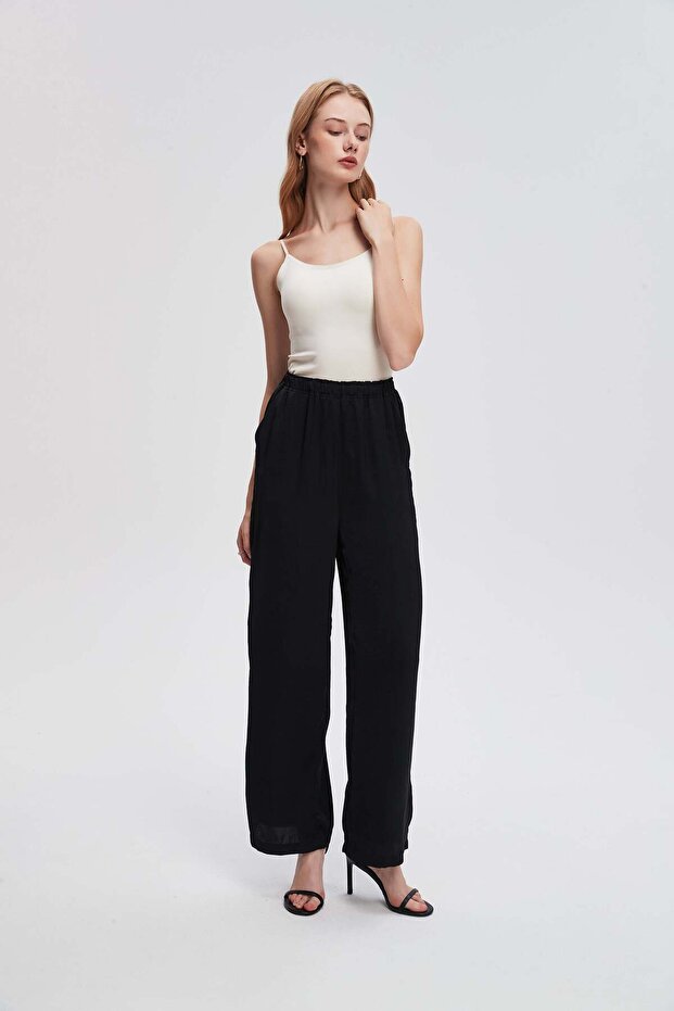 بنطال طويل سادة - 1