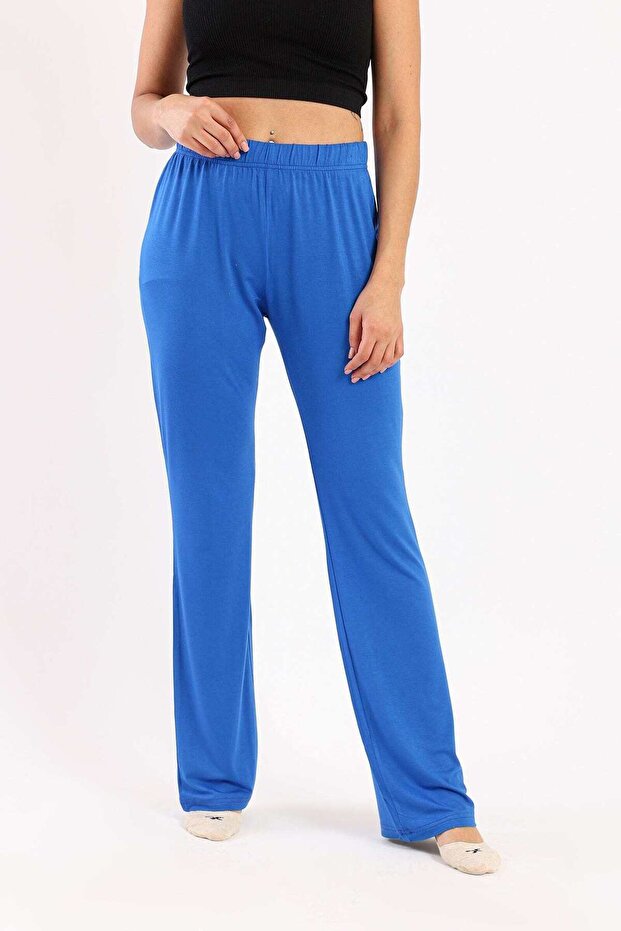 Solid Viscose Pants - 1