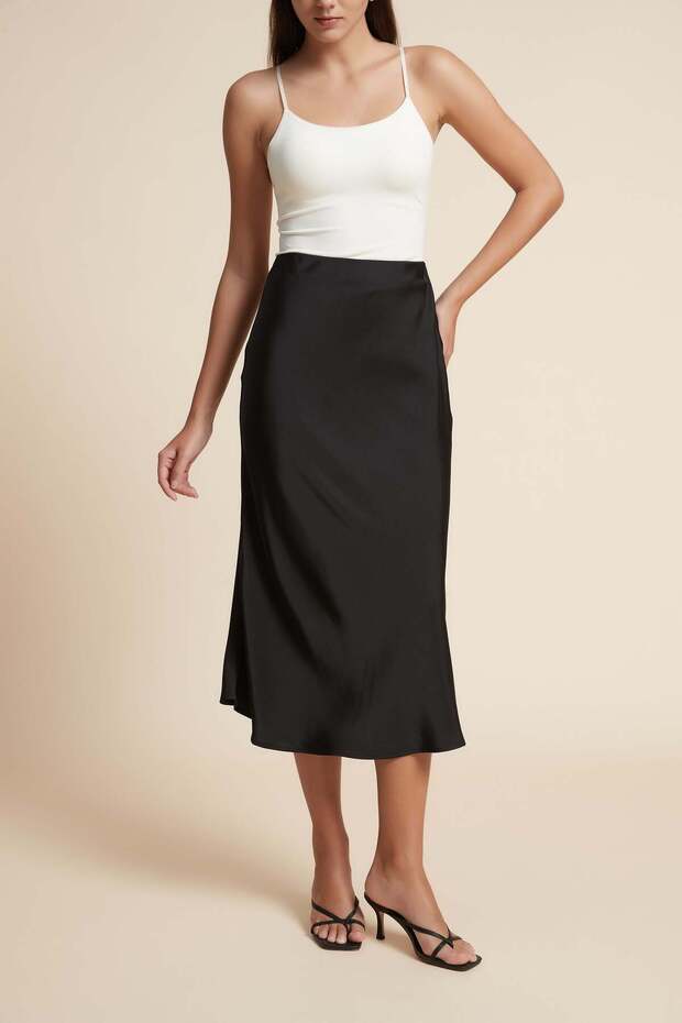 تنورة ميدي سادة - 1