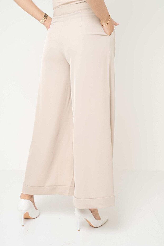 بنطلون نسائي سادة بقصّة بوت كات - 4