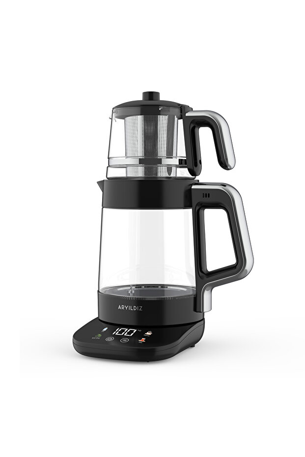 ماكينة الشاي فيجن شاين باللون الأسود - 2