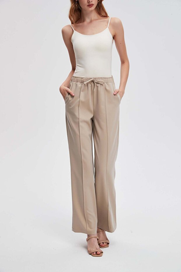 بنطال برباط سادة - 5