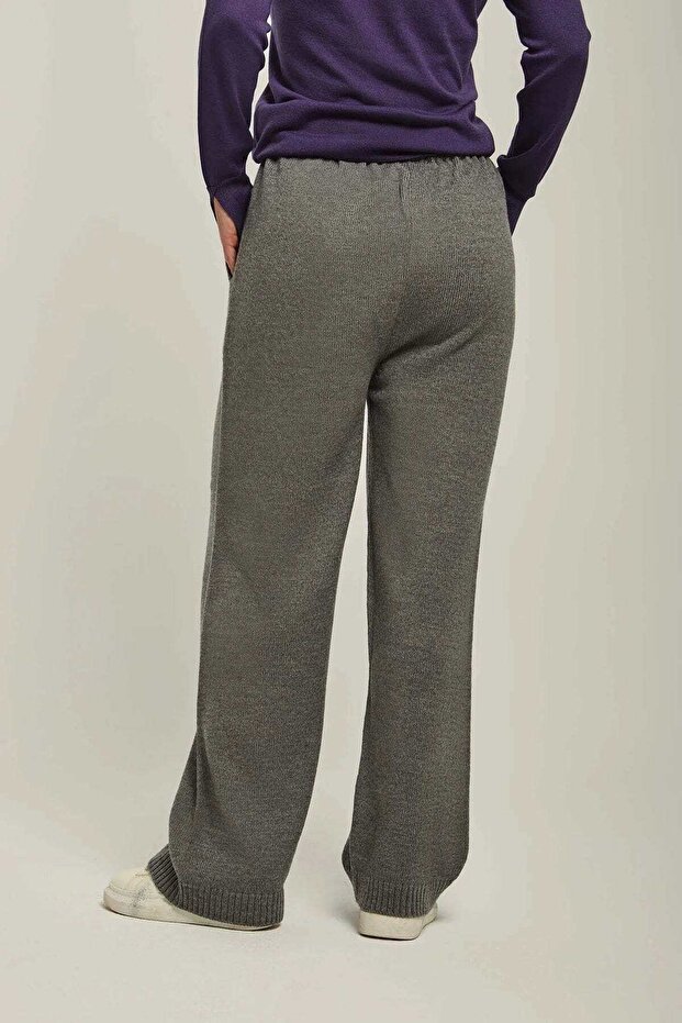 بنطلون واسع الساق سادة - 2