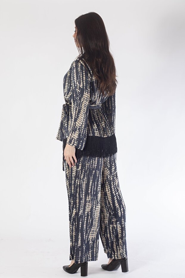 Printed Full Length Pants - 2