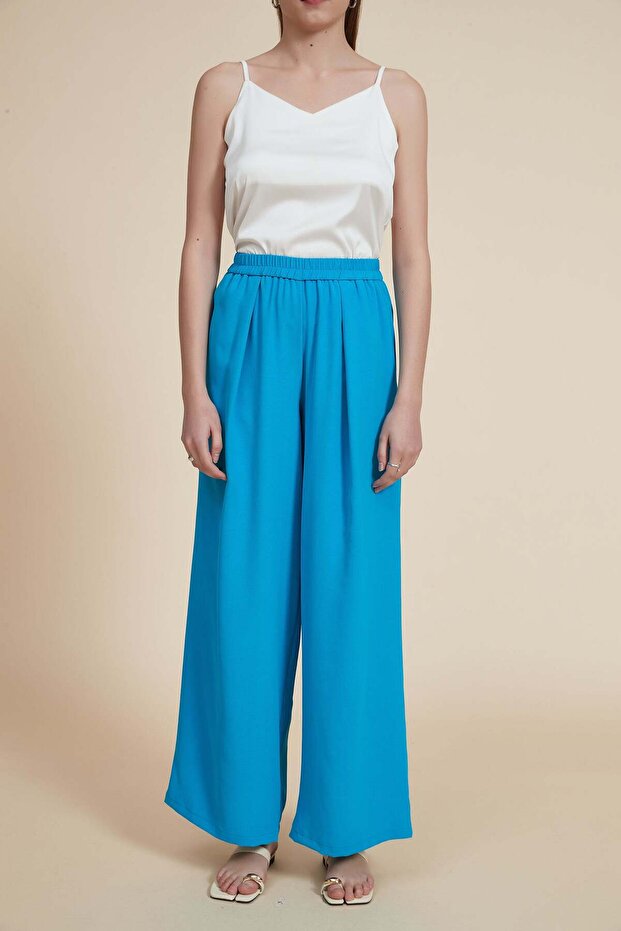 بنطلون سادة بطول كامل - 2