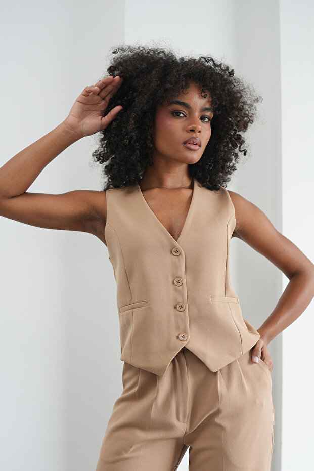 سترة كلاسيكية بأزرار - 3