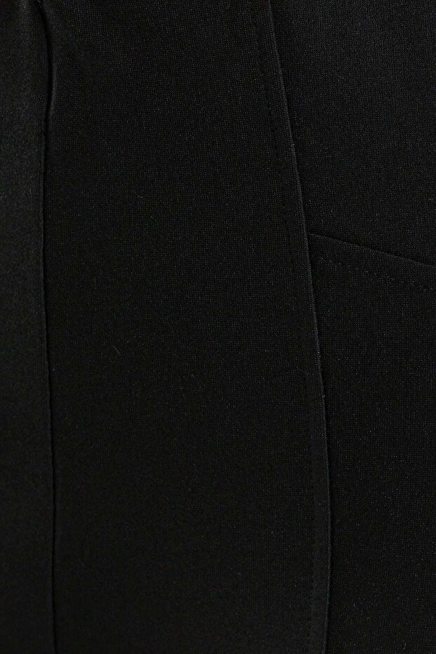 بنطال ضيق سادة بخصر عالٍ - 4