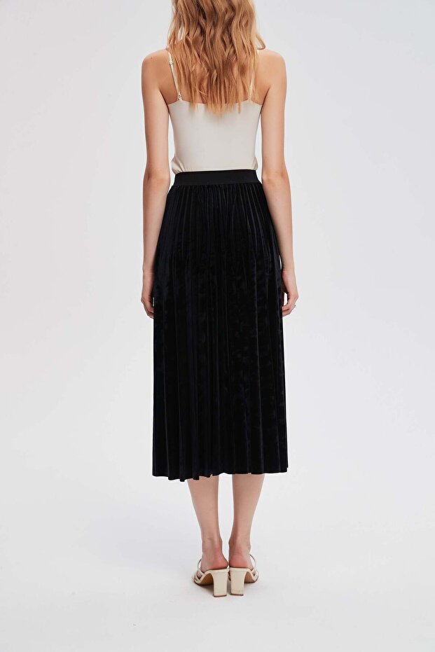 تنورة ميدي مطوي - 7