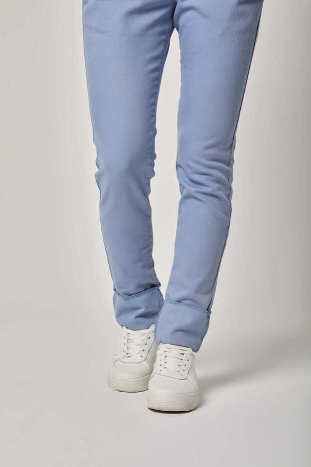 بنطلون سادة عالي الخصر - 5