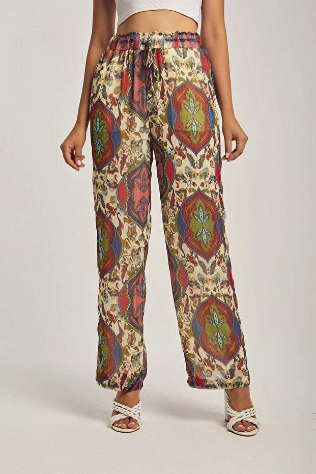 Printed Lightweight Pants