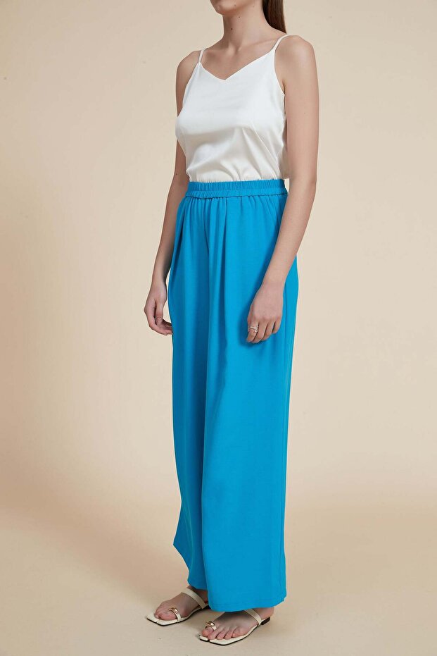 بنطلون سادة بطول كامل - 6