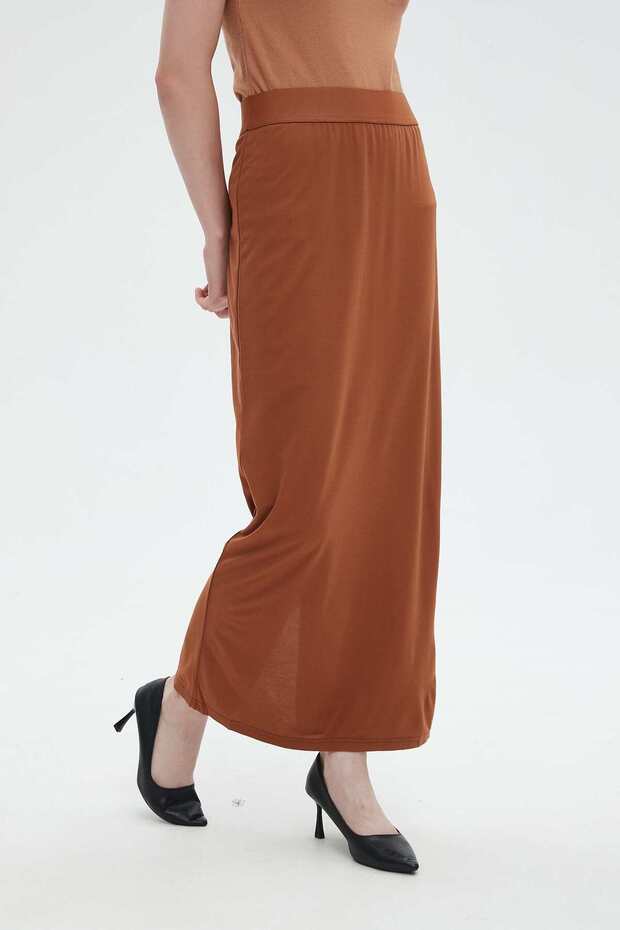 تنورة ماكسي سادة - 1