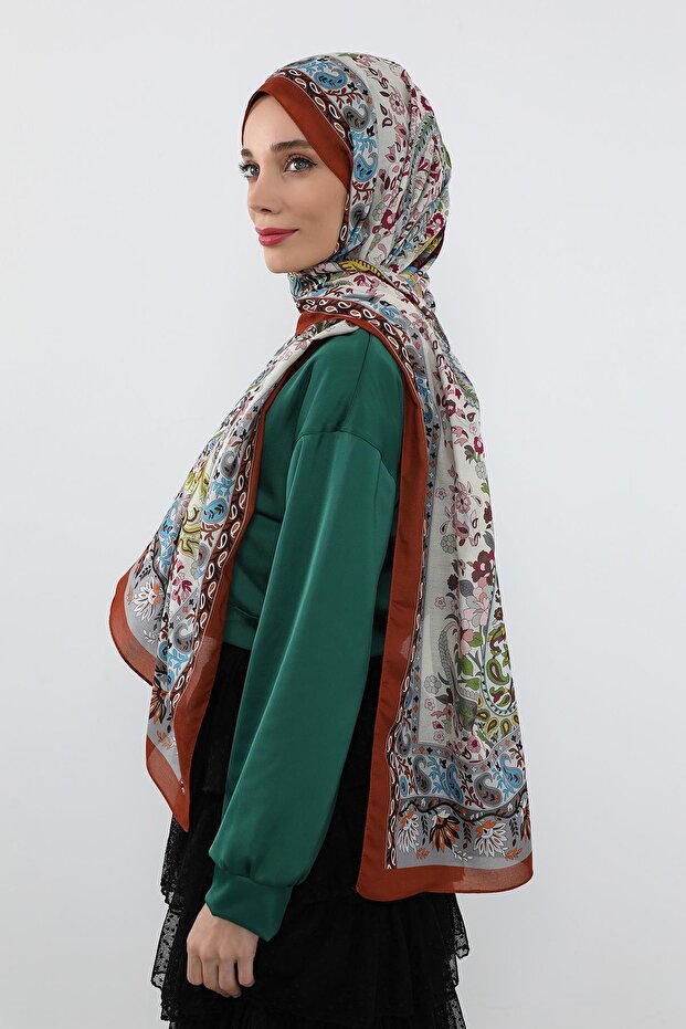 شال فوال منقوش، SAL-106
