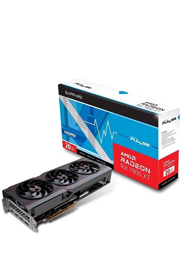 PULSE AMD Radeon RX 7900 XT 20GB GDDR6 Graphics Card - 1