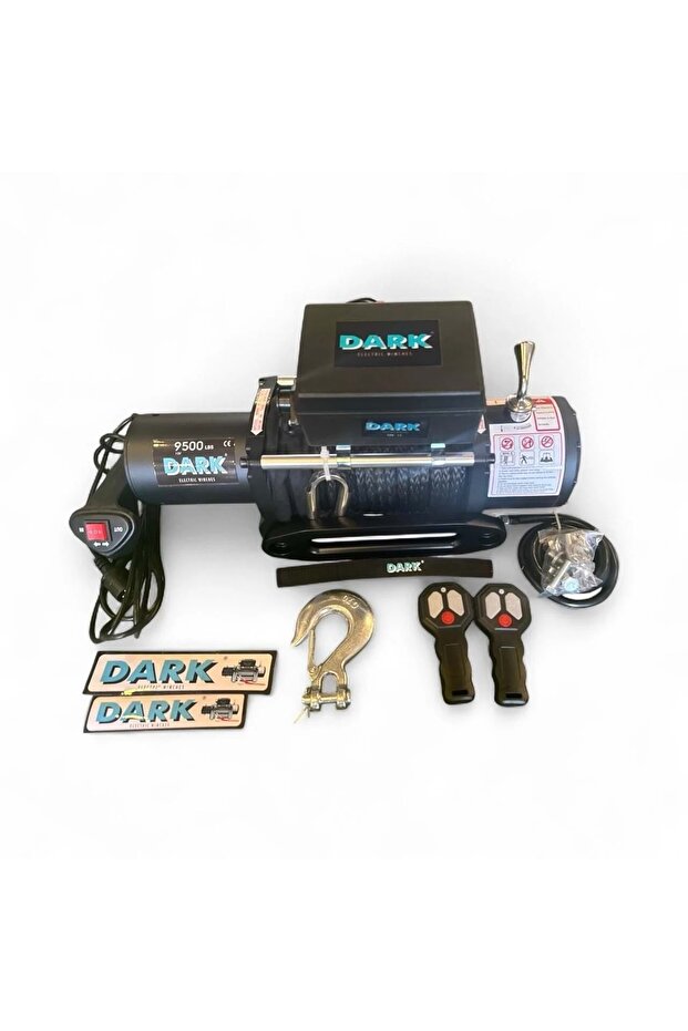 VİNÇ 9500LB SENTETİK HALATLI 12V VİNÇ - 2