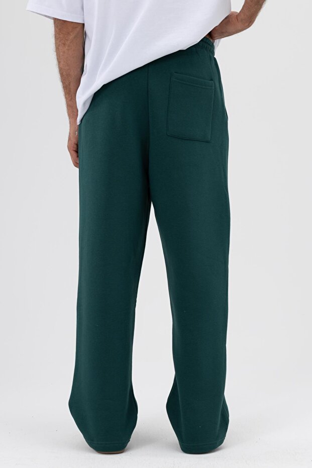 Basic Baggy Eşofman Alt Nefti - 4