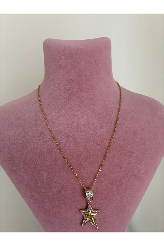 Yıldız taşlı kolye - 3