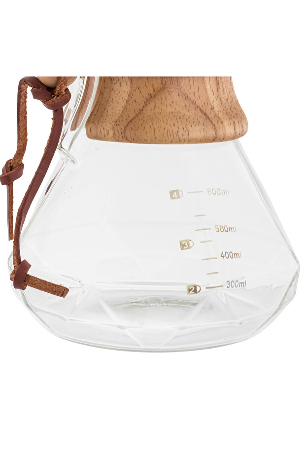 ماكينة صنع القهوة من كيمكس مع فلتر التنقيط ووظيفة التخمير - شفاف - 3