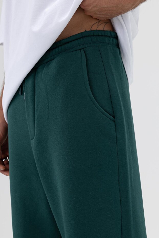 Basic Baggy Eşofman Alt Nefti - 3