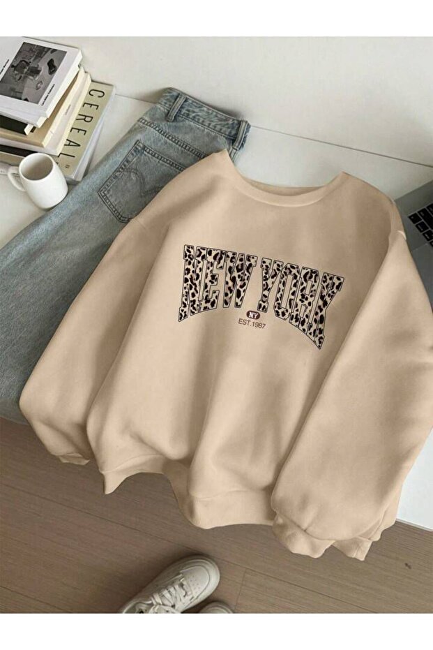 Newyork Cotton Unisex Sweatshirt