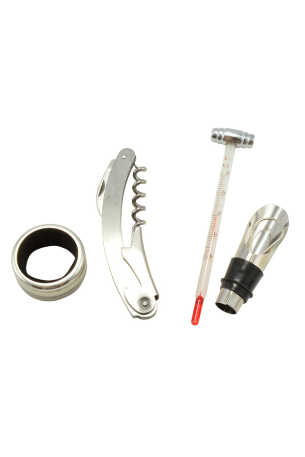 Wine accessory set 4 pcs. - 1