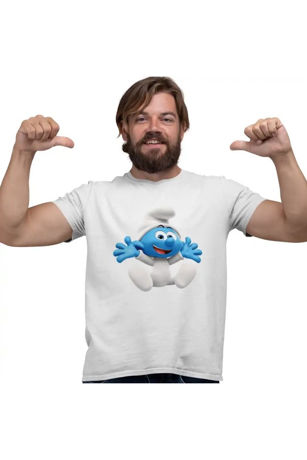 Tricou Barbati Bebe Strumf Strunf
