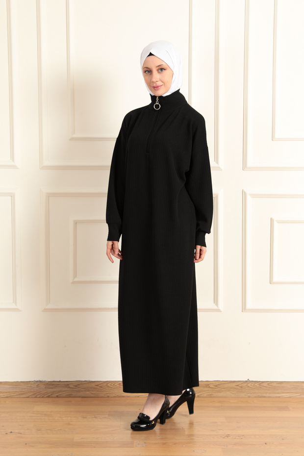 فستان أساسي بسحاب من ويش - 2