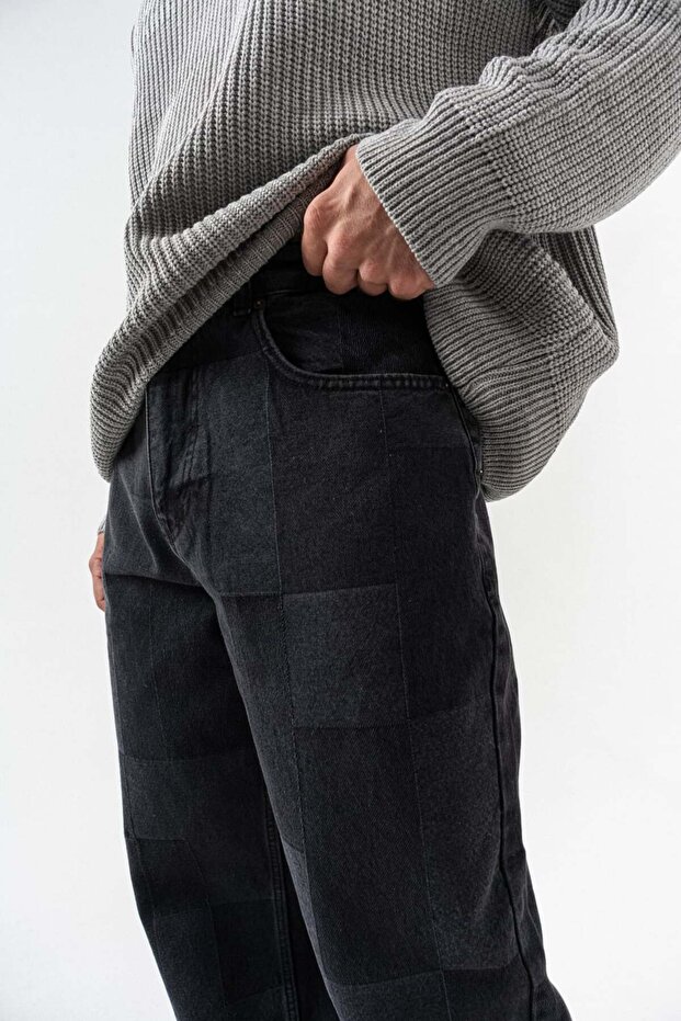 Oblong Flow Jean Baggy Pantolon - 5