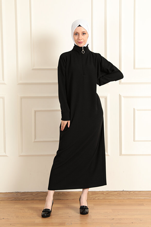 فستان أساسي بسحاب من ويش - 1