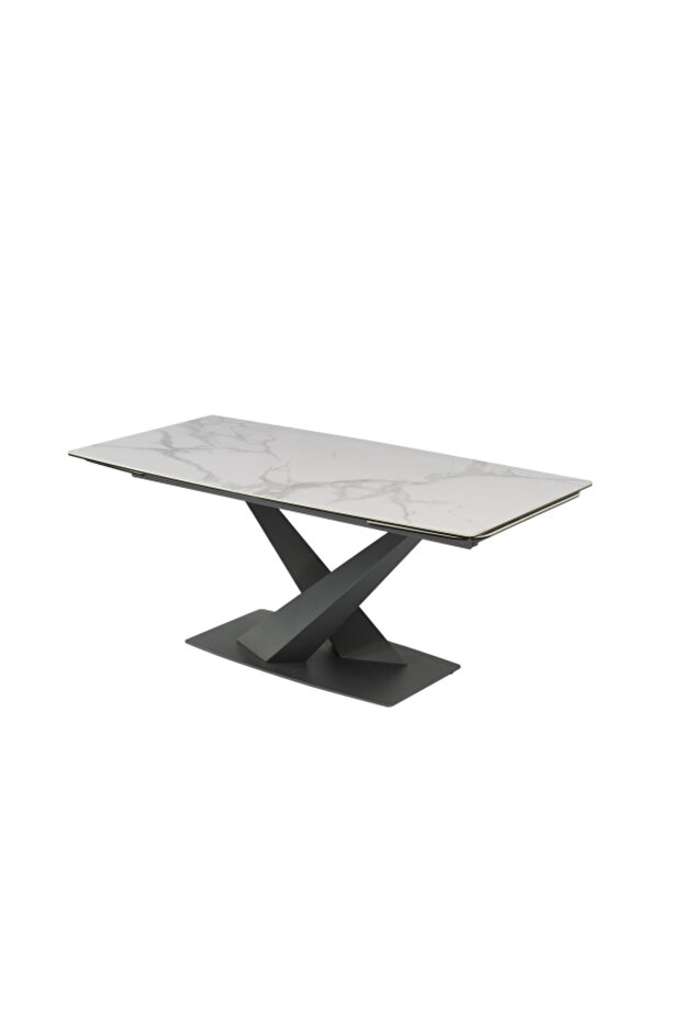 Rectangular High-Quality and Durable Extending Dining Table - 2